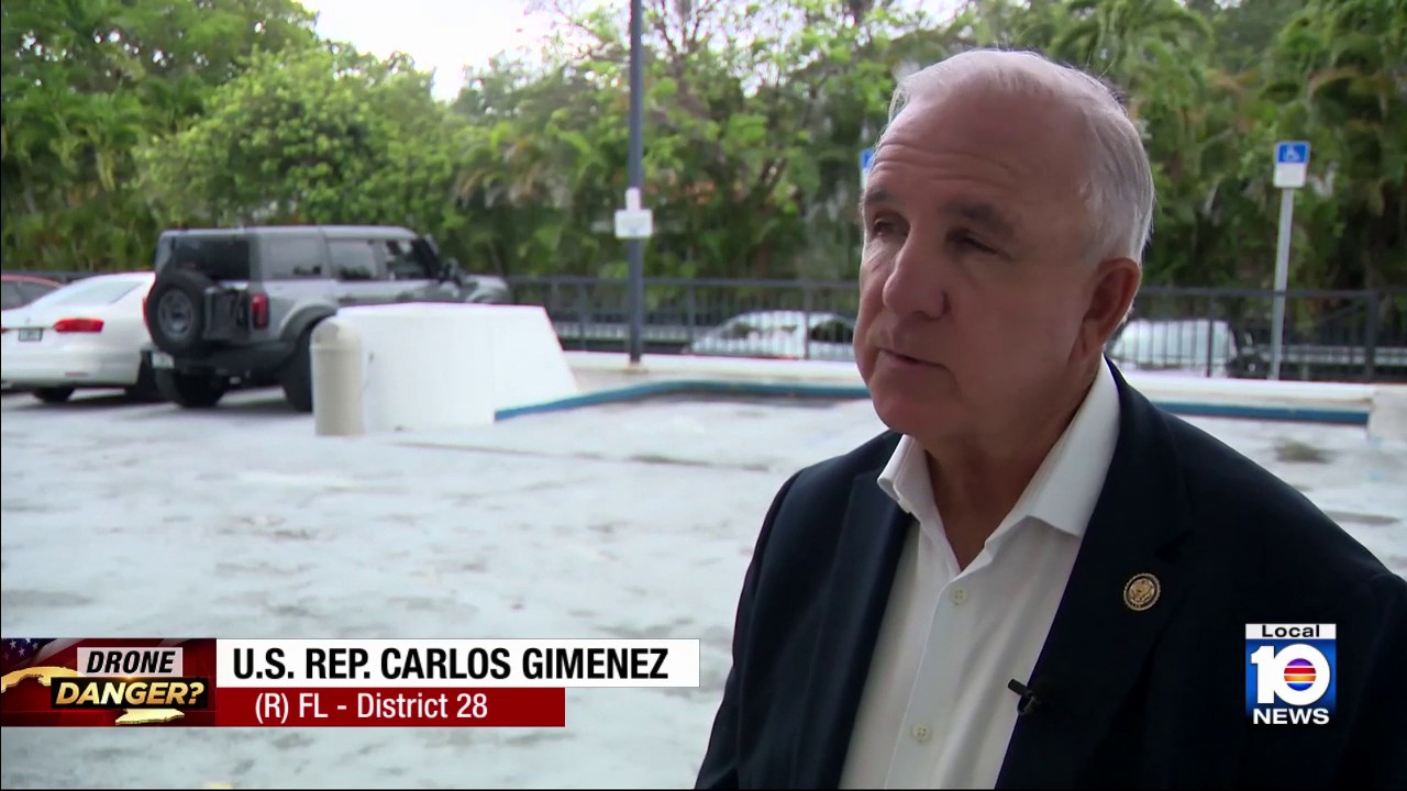 U.S. Rep. Carlos Giménez warns Cuban drones are ‘dangerous’ and capable of striking Florida; Cuba braces for potential military action.