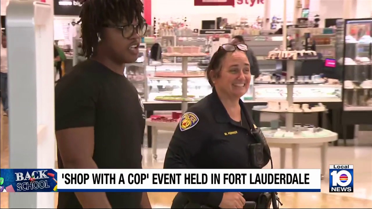 Shop With A Cop: 150 teens pair with local officers for back-to-school shopping event