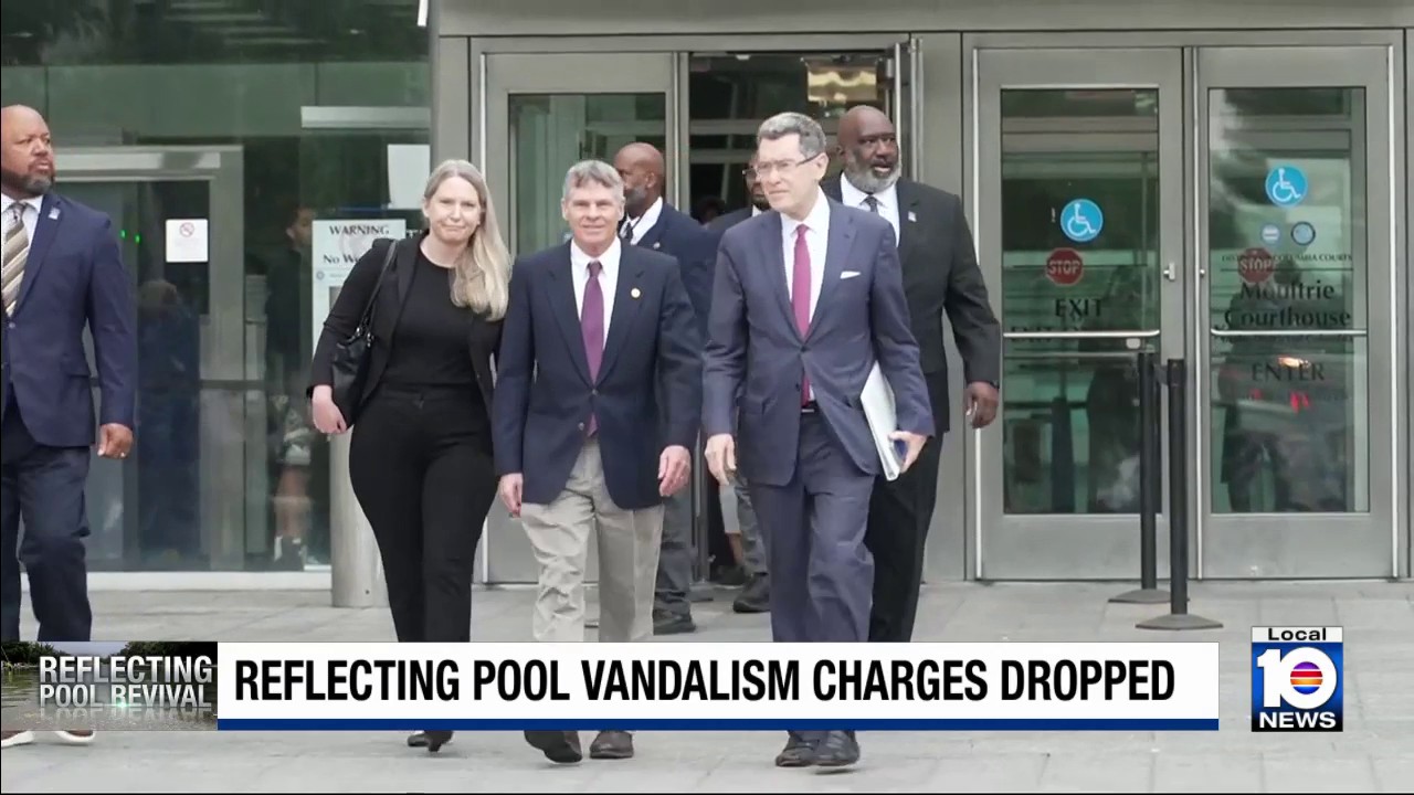 Justice Department moves to drop case against ex-Olympian charged with damaging Reflecting Pool