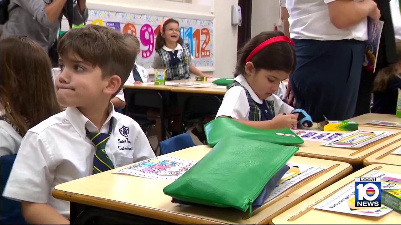 About 37,000 students return to Catholic schools as Archdiocese of Miami sees enrollment growth