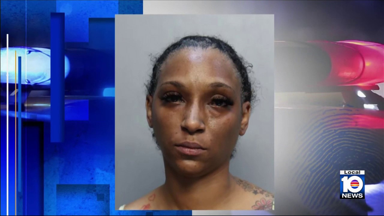 Woman accused of bumping mother with car, threatening to shoot her outside Miami-Dade elementary school