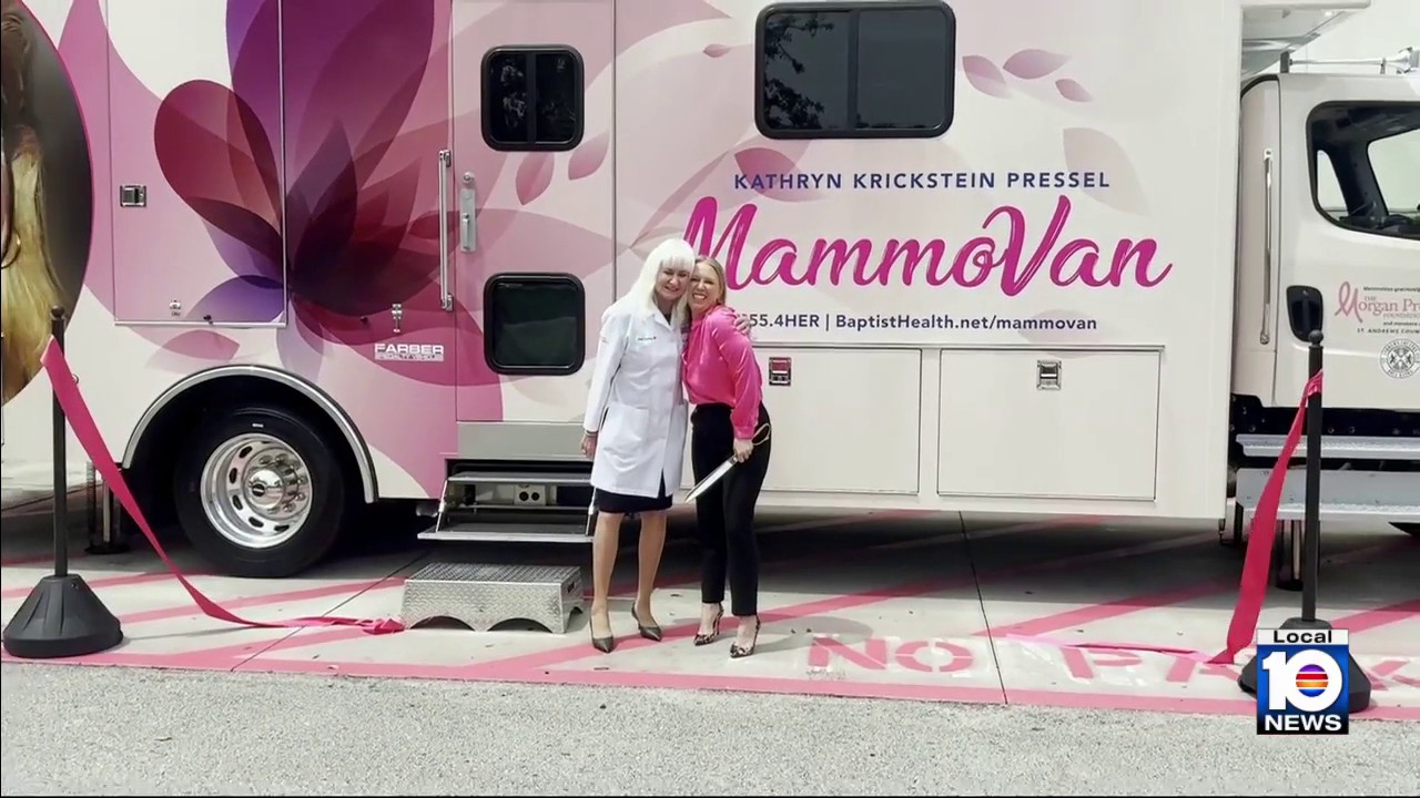 Mom to Mom Update: Brand new MammoVan comes to South Florida